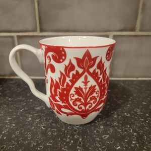 Decorative red Coffee Cup